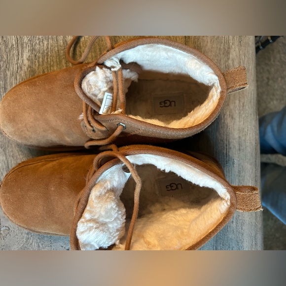 UGG Men’s Neumal Chukka Suede Lace Boots Size 10 - Picture 8 of 16